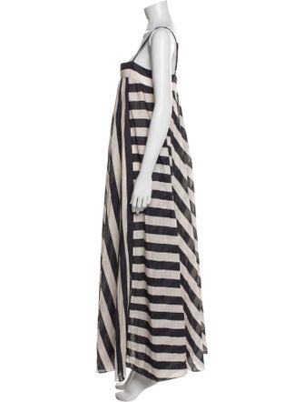Zimmermann Striped Long Dress