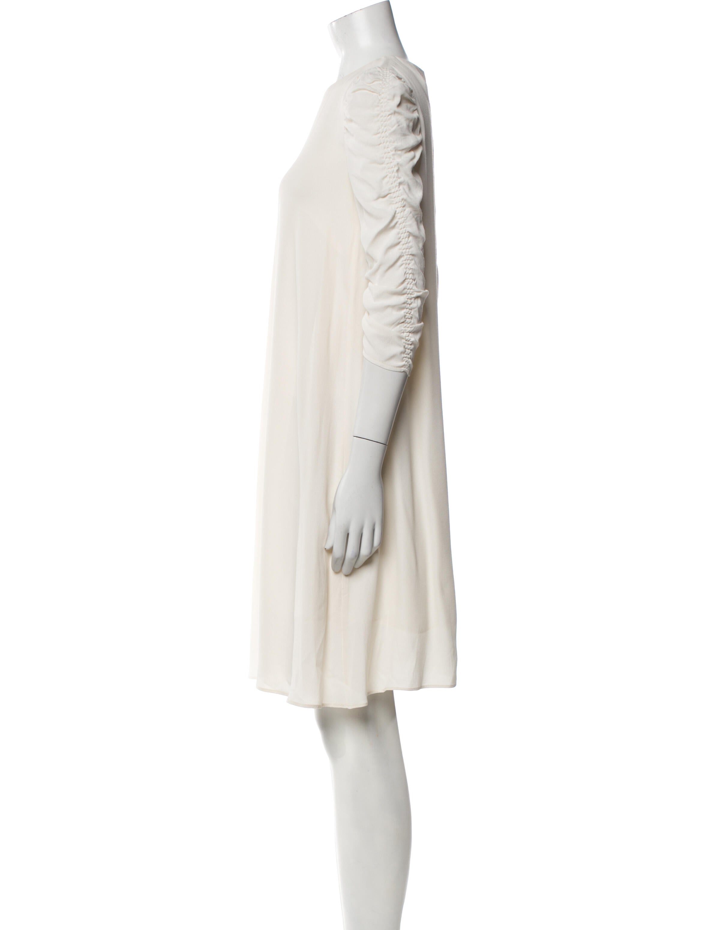 Zimmermann Crew Neck Knee-Length Dress