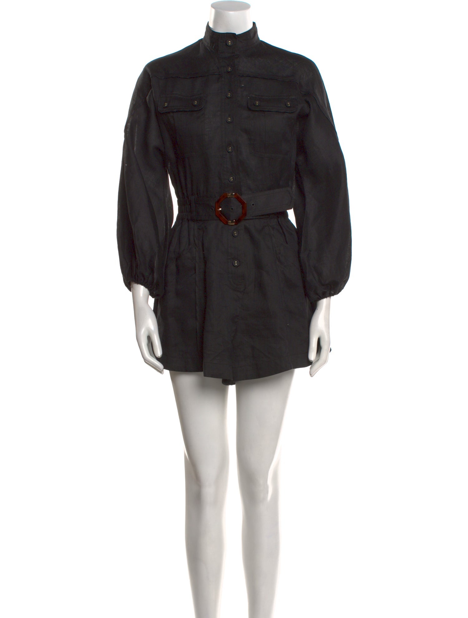 Zimmermann Mock Neck Romper