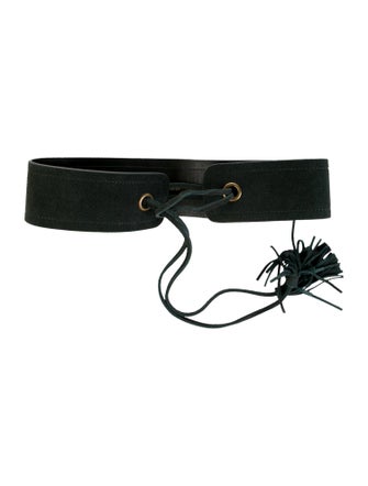 Zimmermann Wide Suede Waist Belt