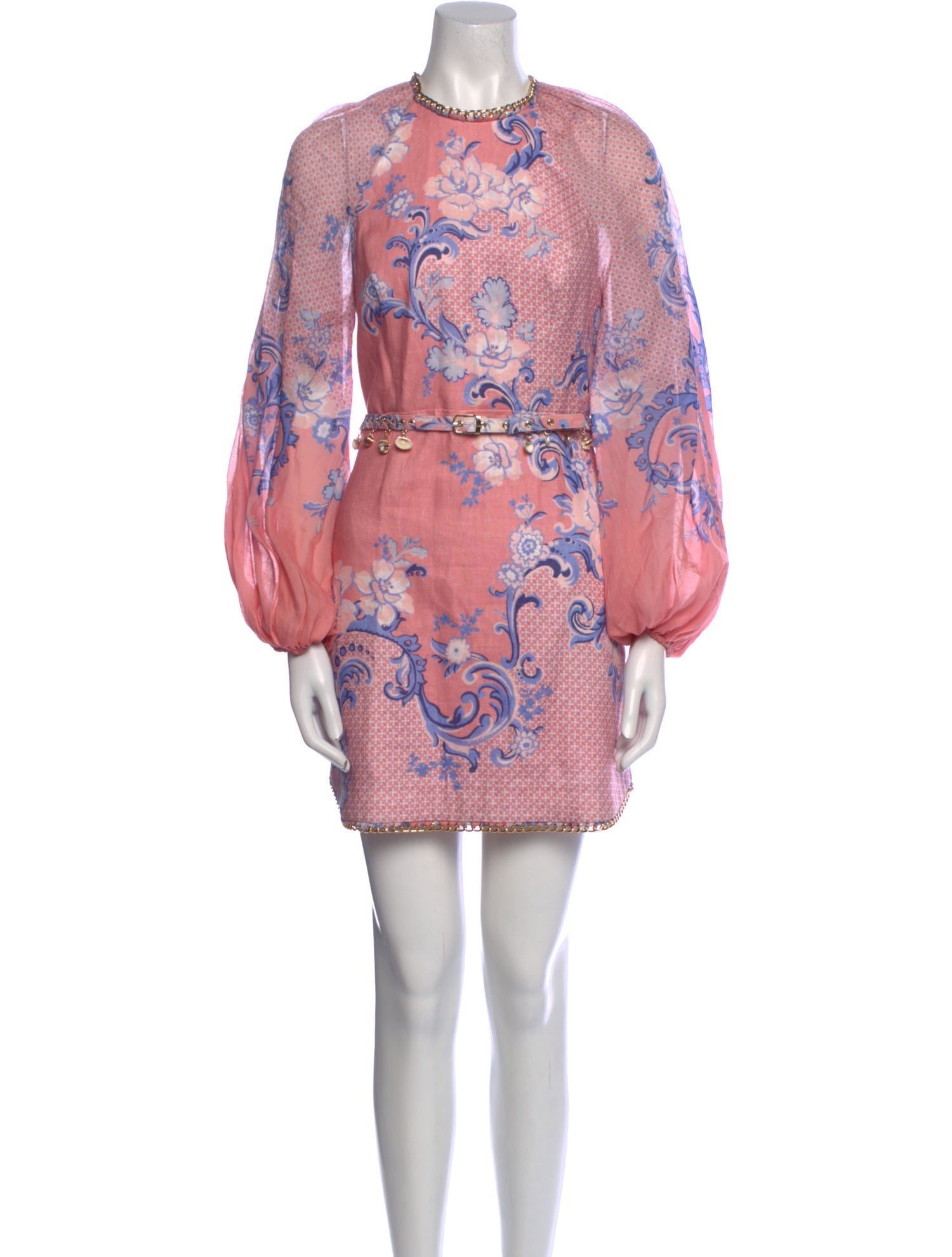 Zimmermann Linen Mini Dress