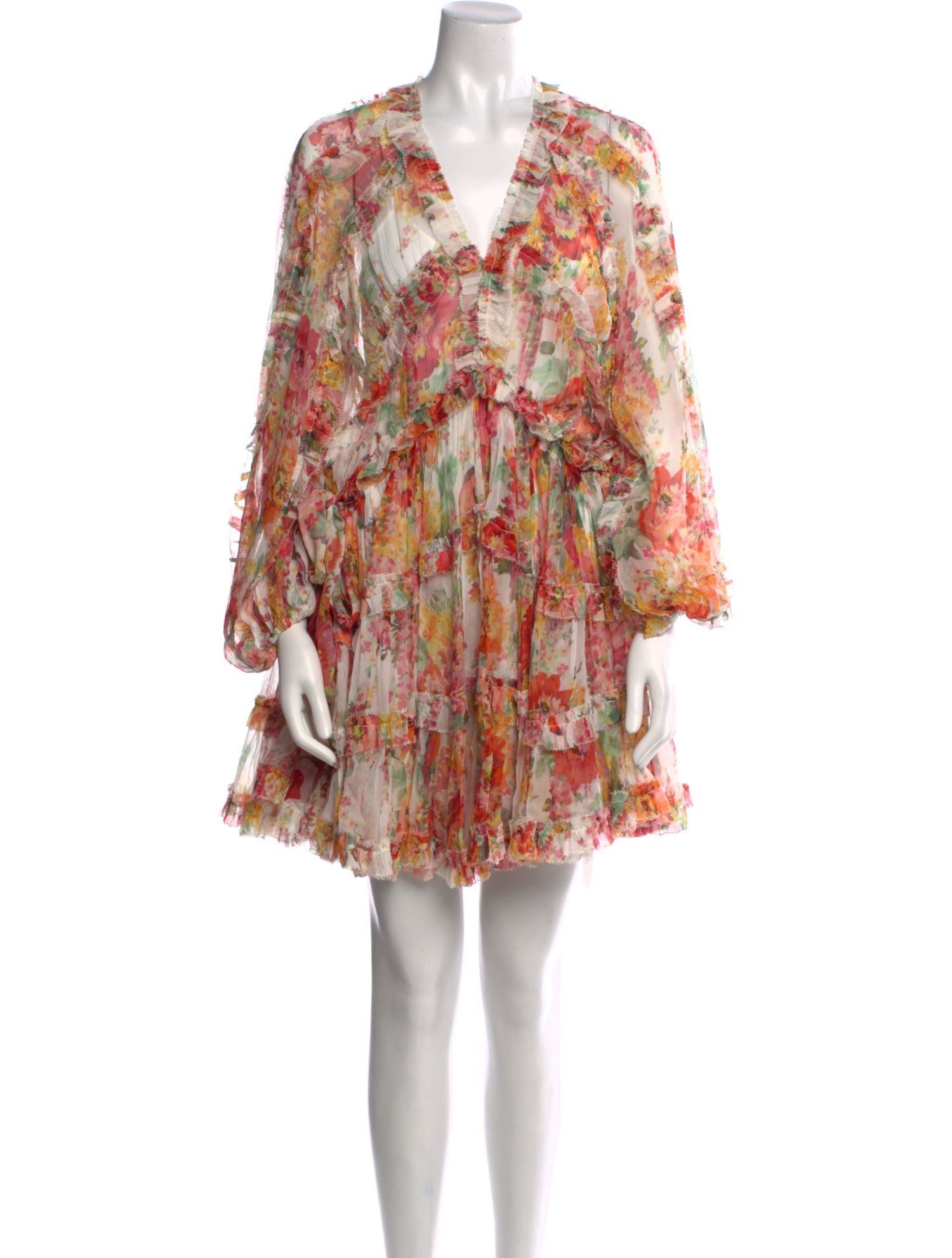 Zimmermann Printed Mini Dress