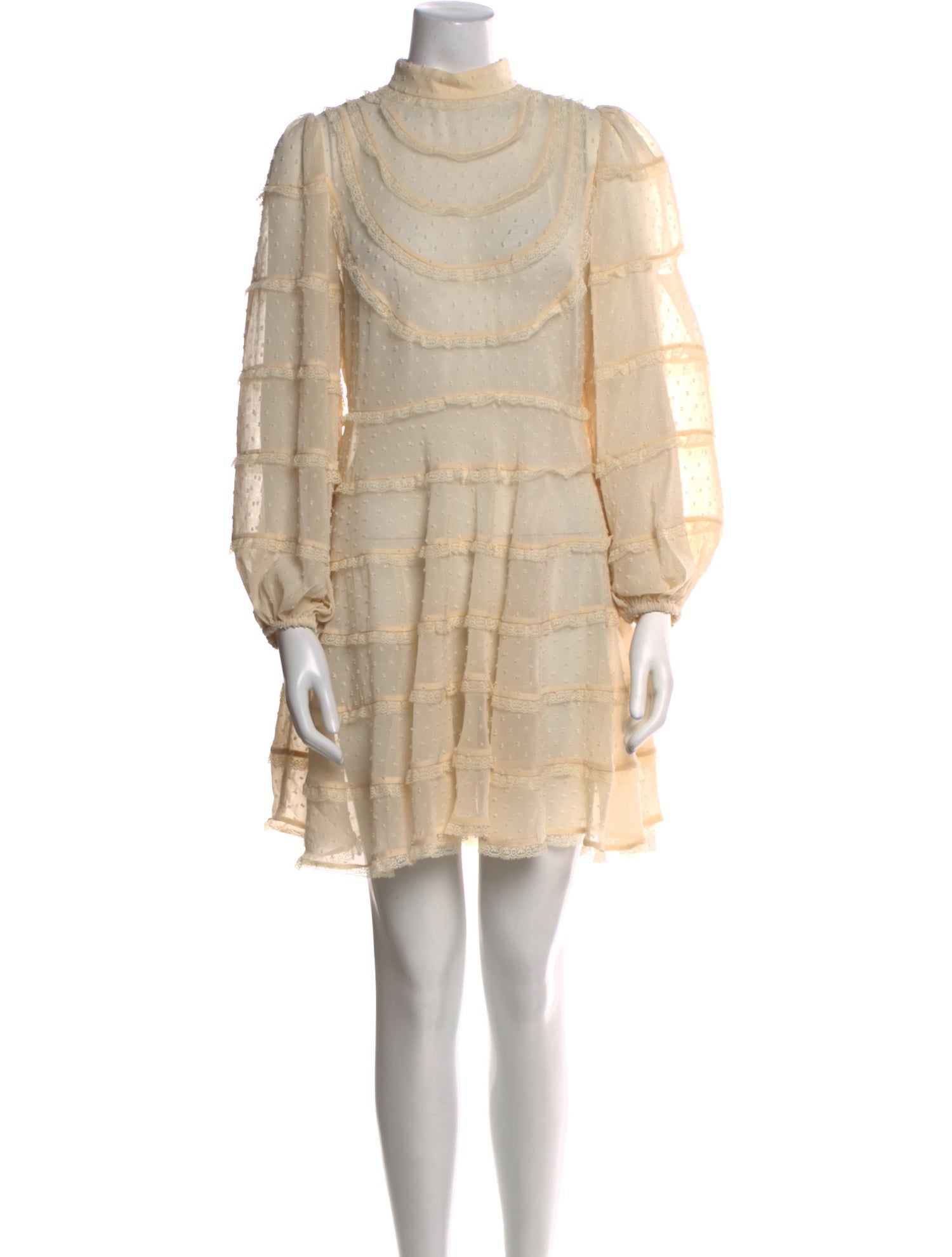 Zimmermann Turtleneck Mini Dress