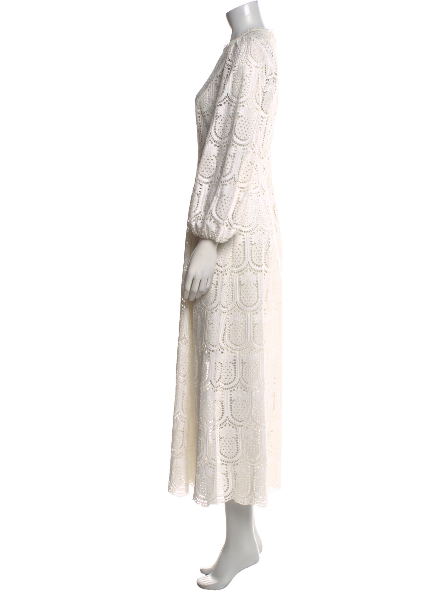 Zimmermann Crew Neck Long Dress