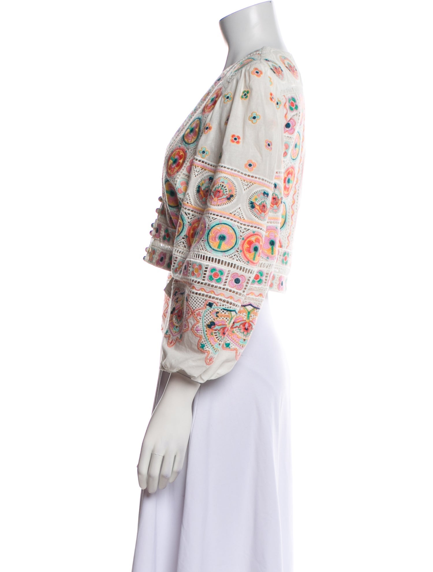 Zimmermann Printed Bolero