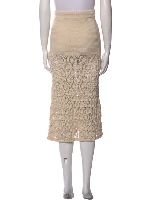 Zimmermann Tassel Accents Knee-Length Skirt