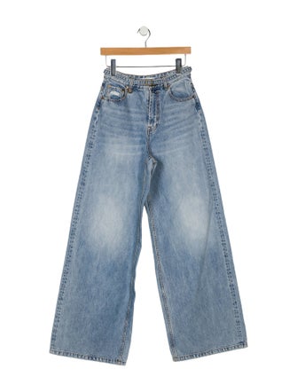 Zimmermann High-Rise Wide Leg Jeans