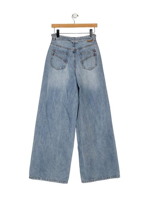 Zimmermann High-Rise Wide Leg Jeans