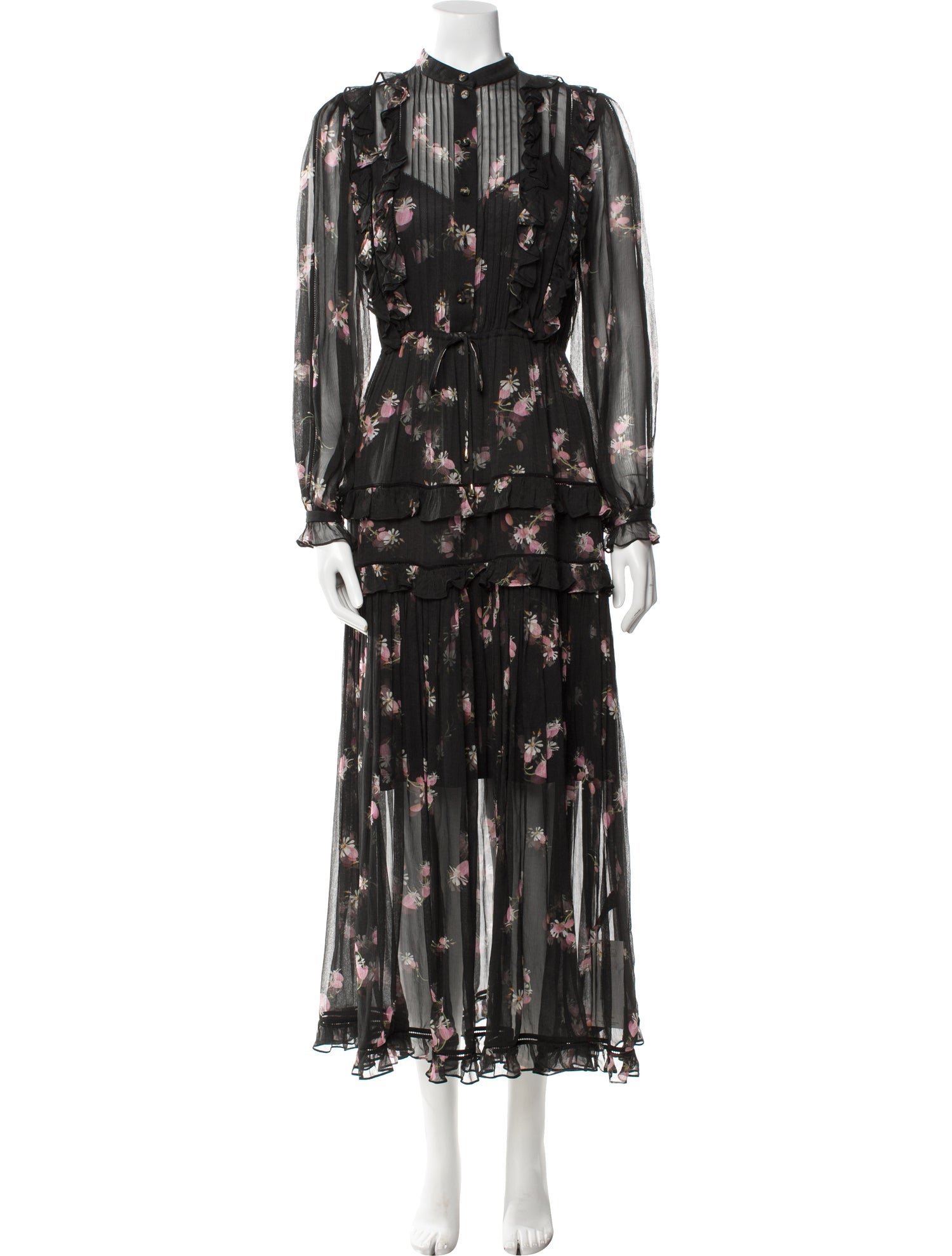 Zimmermann Floral Print Long Dress