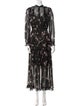 Zimmermann Floral Print Long Dress