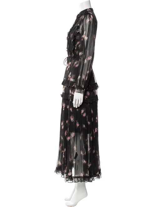 Zimmermann Floral Print Long Dress