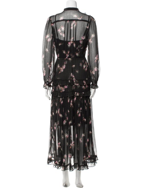 Zimmermann Floral Print Long Dress