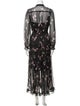 Zimmermann Floral Print Long Dress