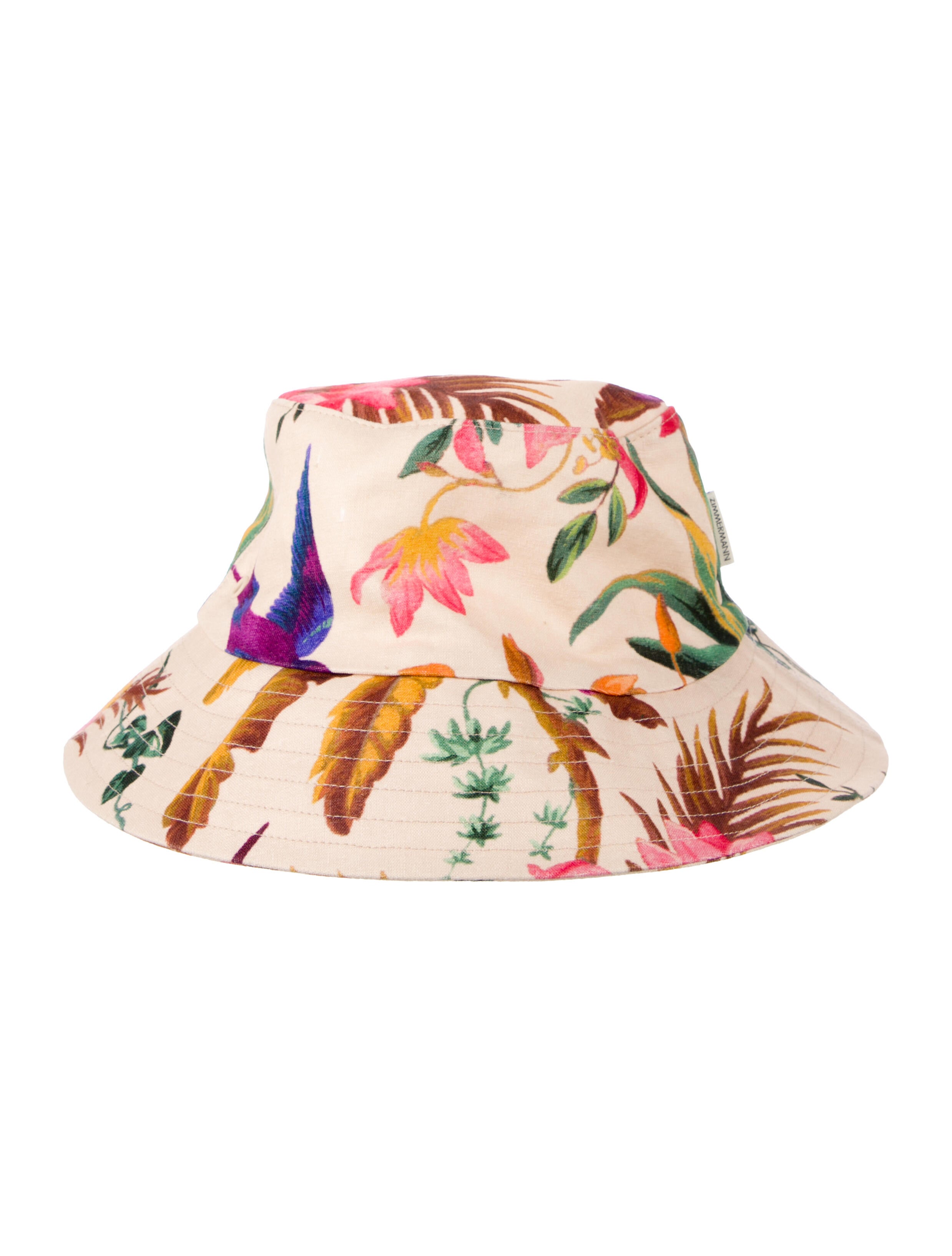 Zimmermann Linen Bucket Hat