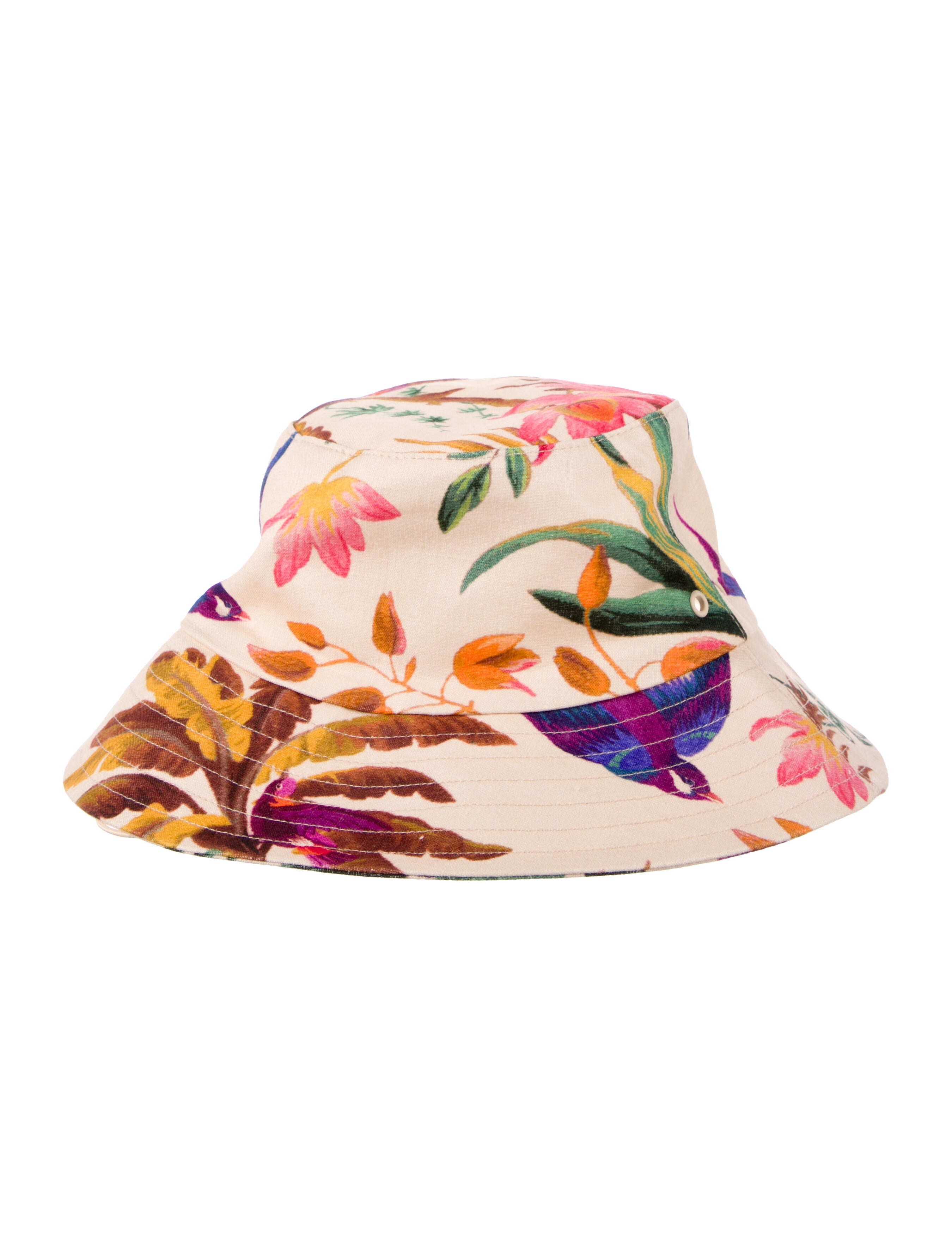 Zimmermann Linen Bucket Hat