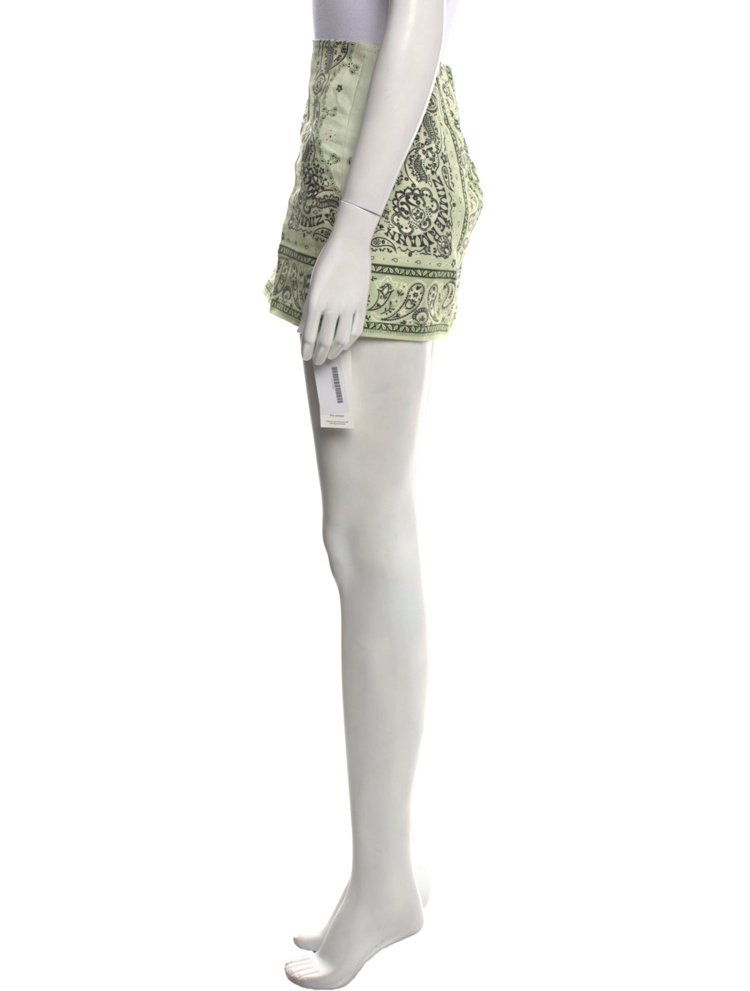 Zimmermann Linen Mini Skirt