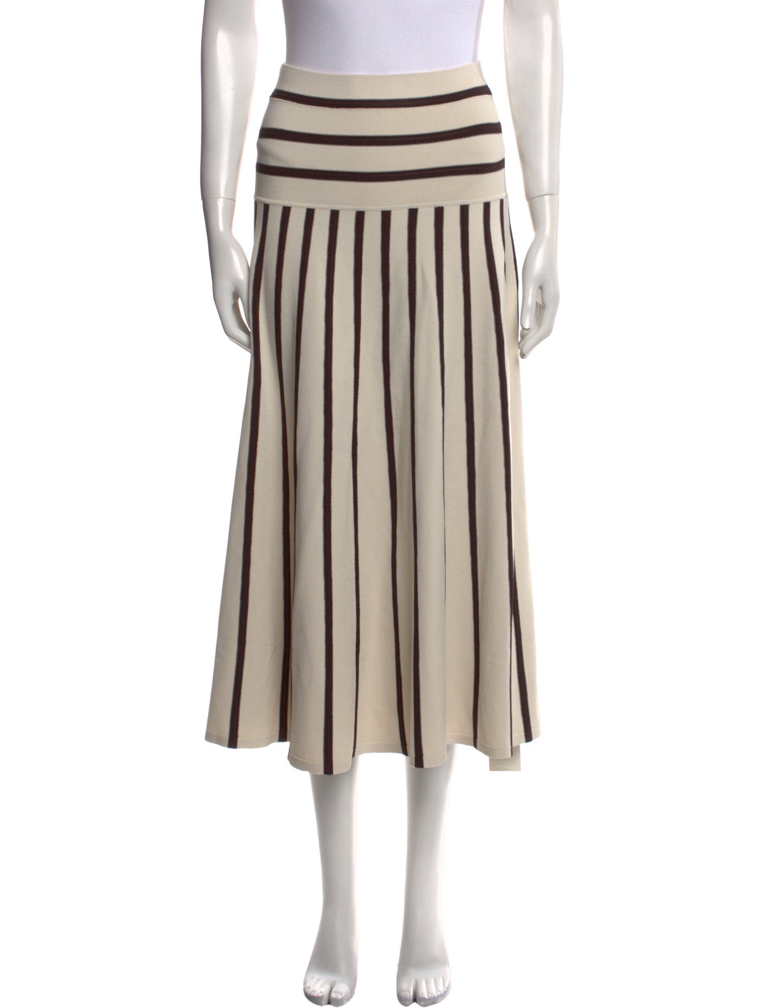 Zimmermann Striped Midi Length Skirt w/ Tags