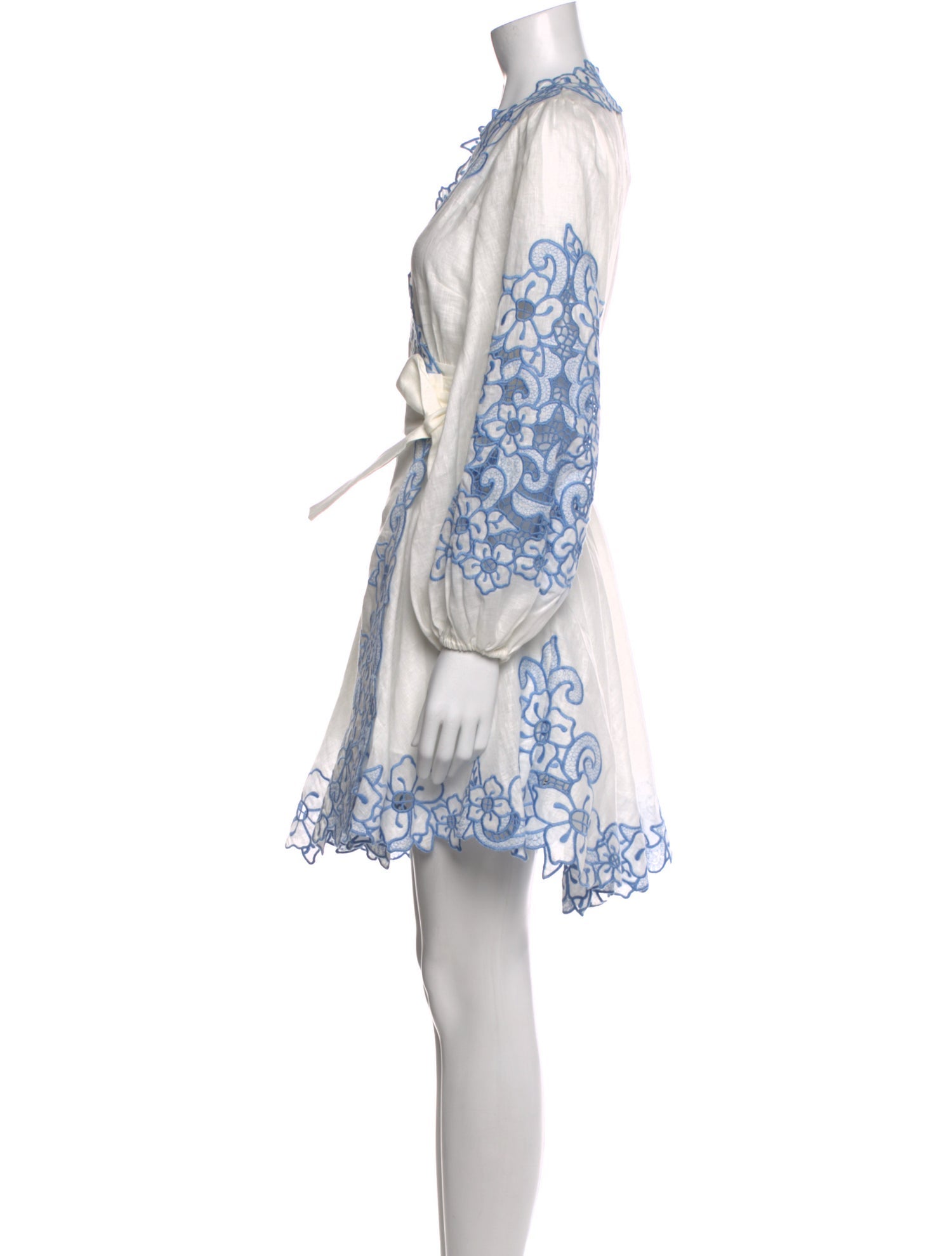 Zimmermann Linen Mini Dress w/ Tags