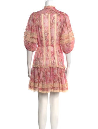 Zimmermann Printed Mini Dress