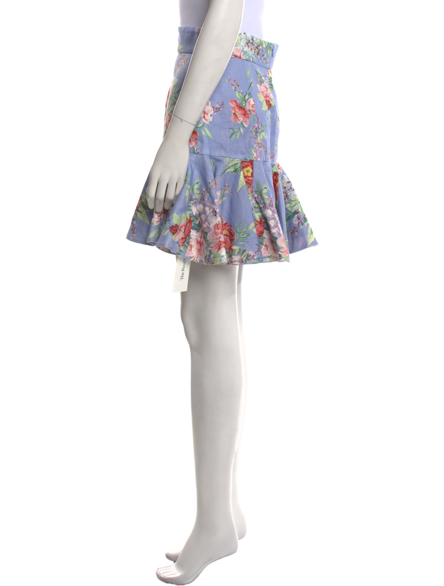 Zimmermann Linen Mini Skirt