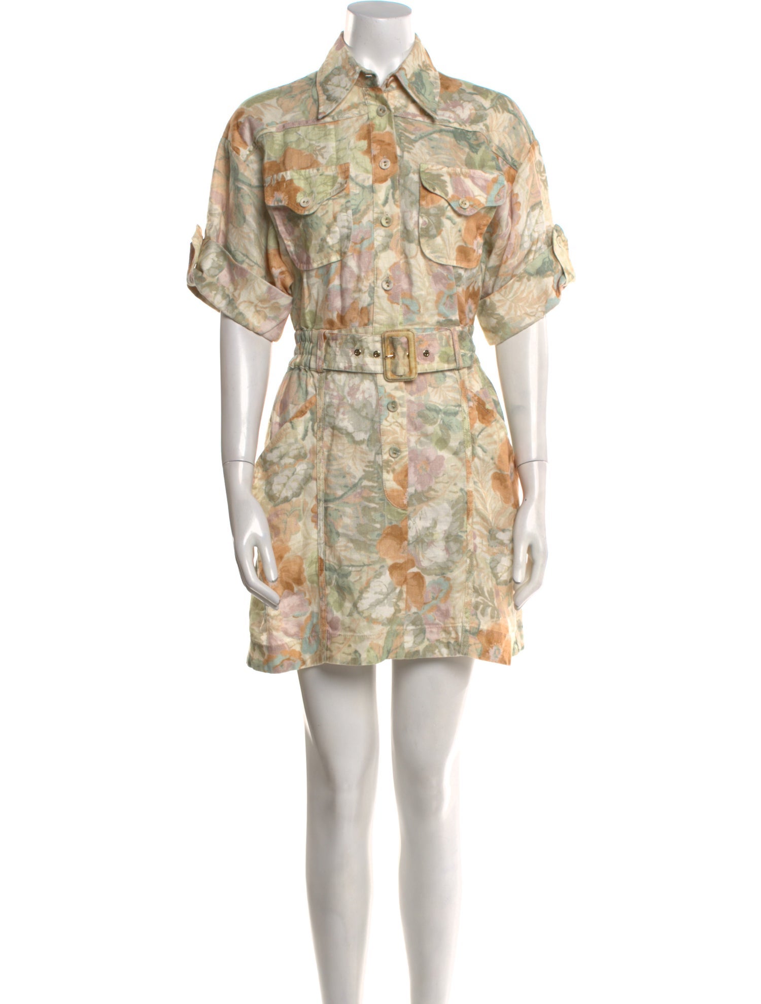 Zimmermann Linen Mini Dress