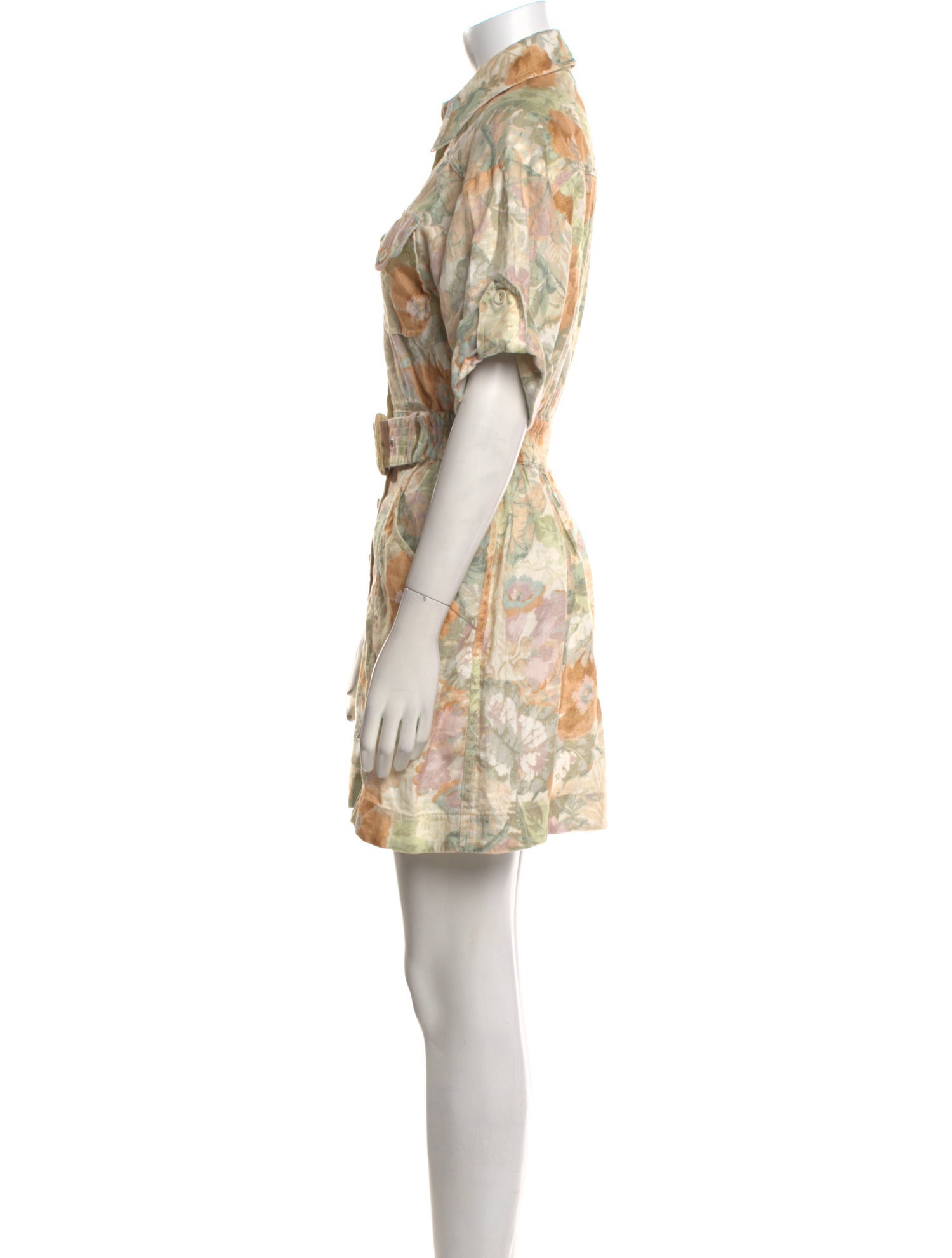 Zimmermann Linen Mini Dress