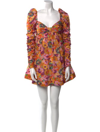Zimmermann Printed Mini Dress