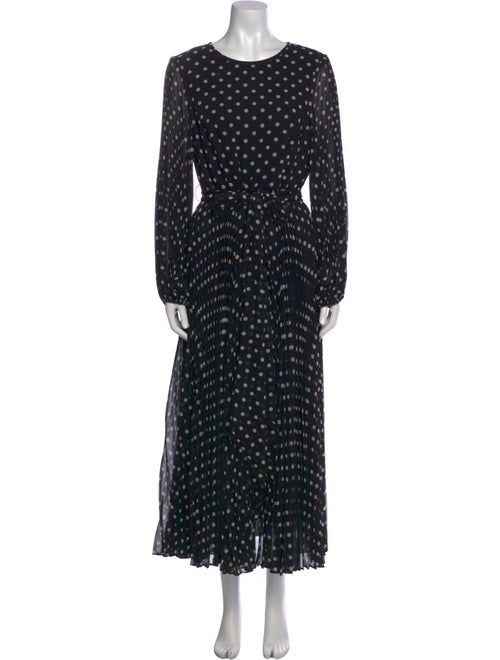 Zimmermann Polka Dot Print Long Dress