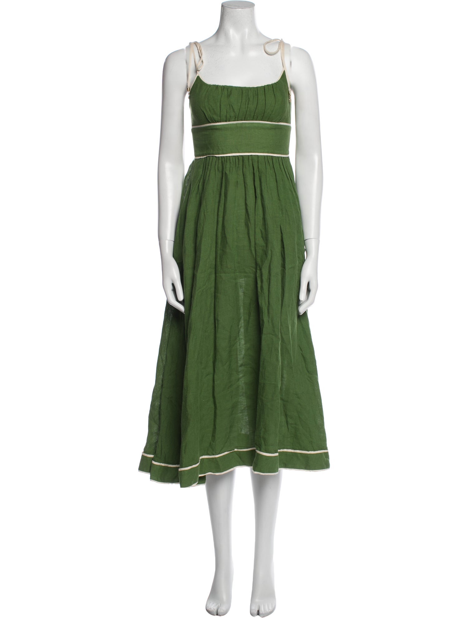 Zimmermann Linen Knee-Length Dress