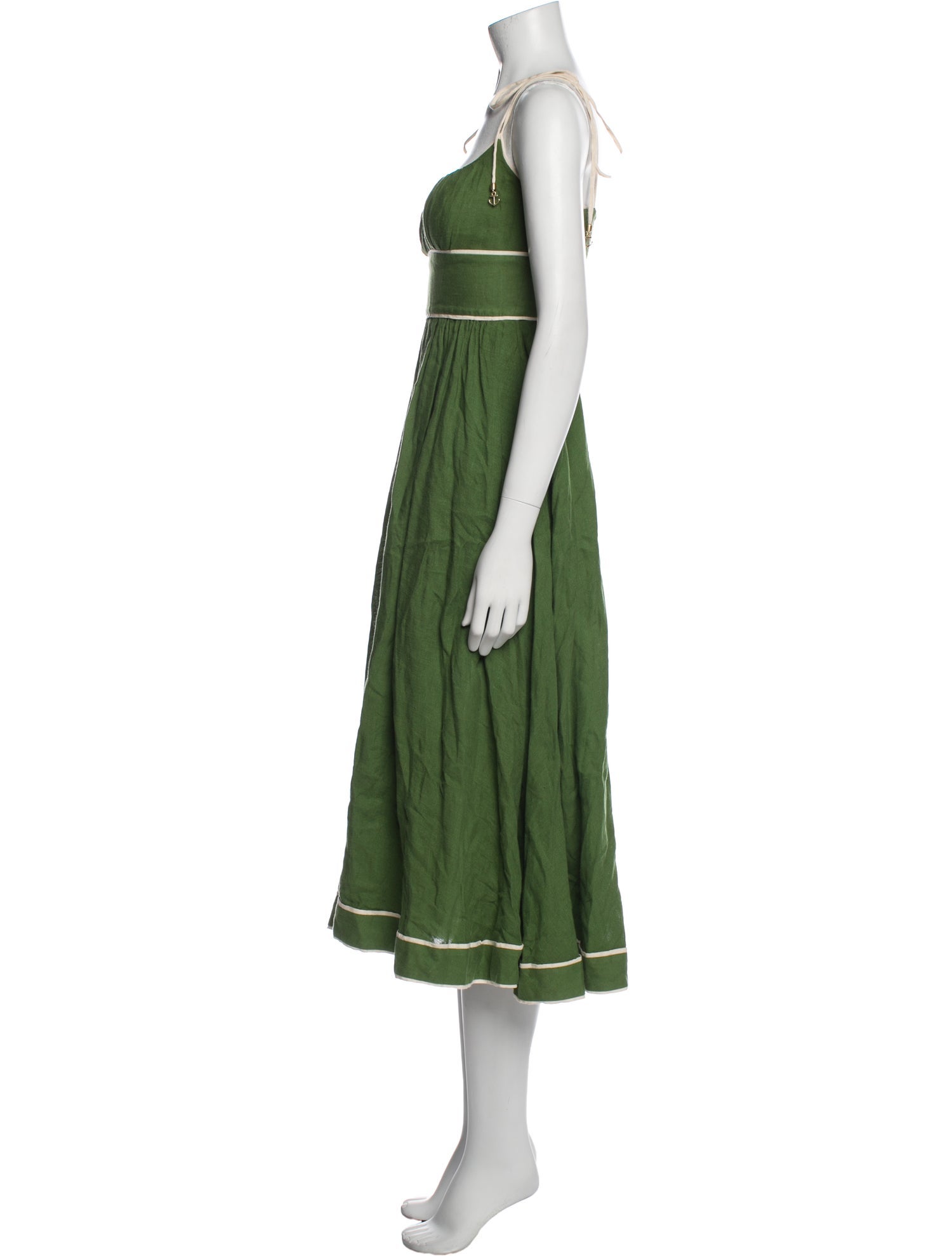 Zimmermann Linen Knee-Length Dress