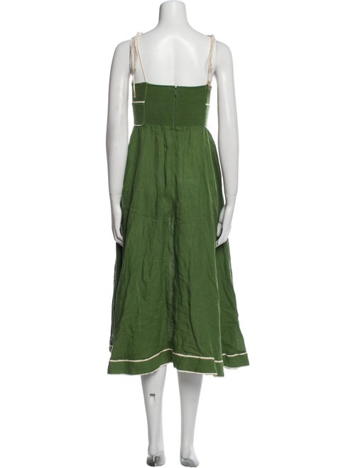 Zimmermann Linen Knee-Length Dress