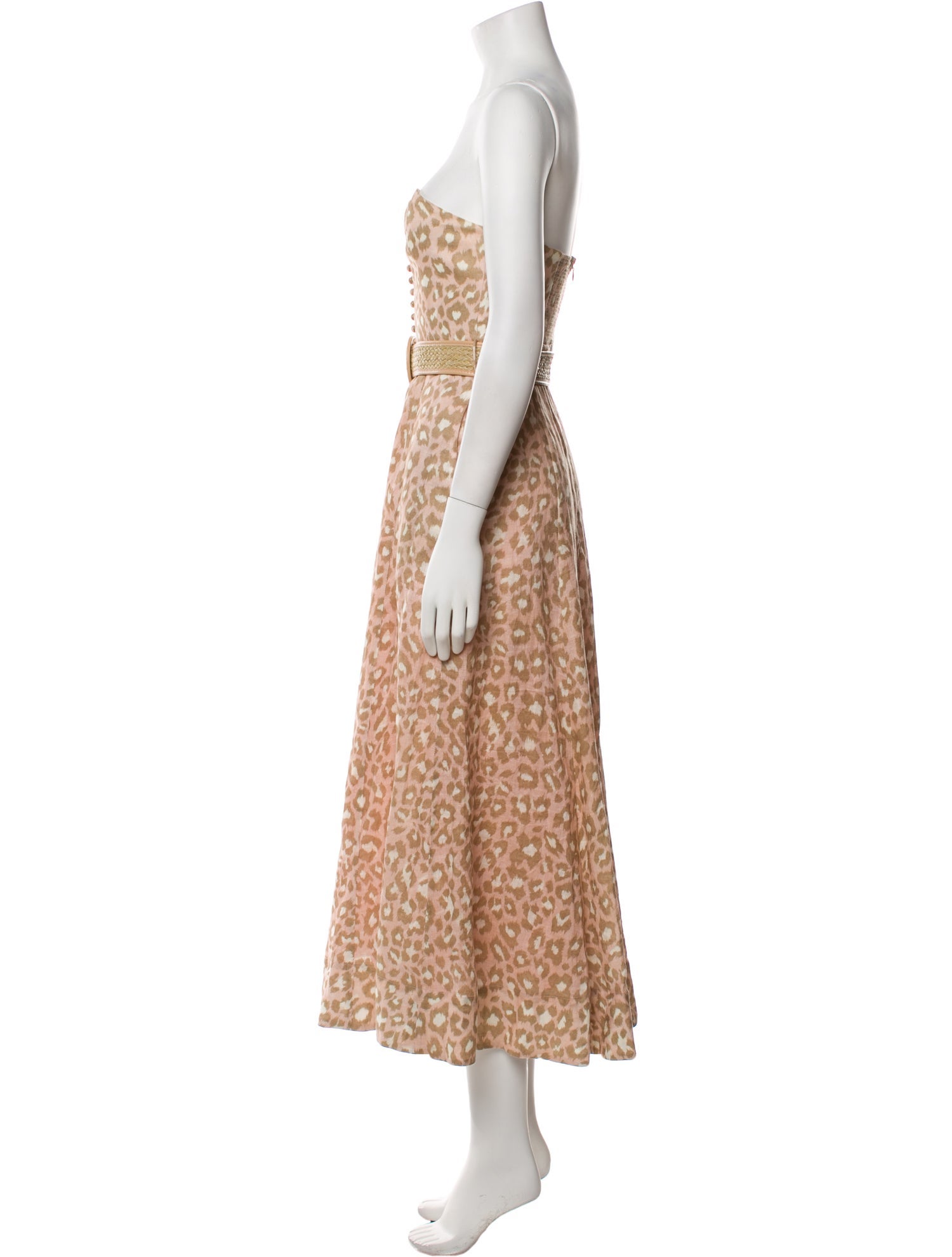 Zimmermann Linen Midi Length Dress