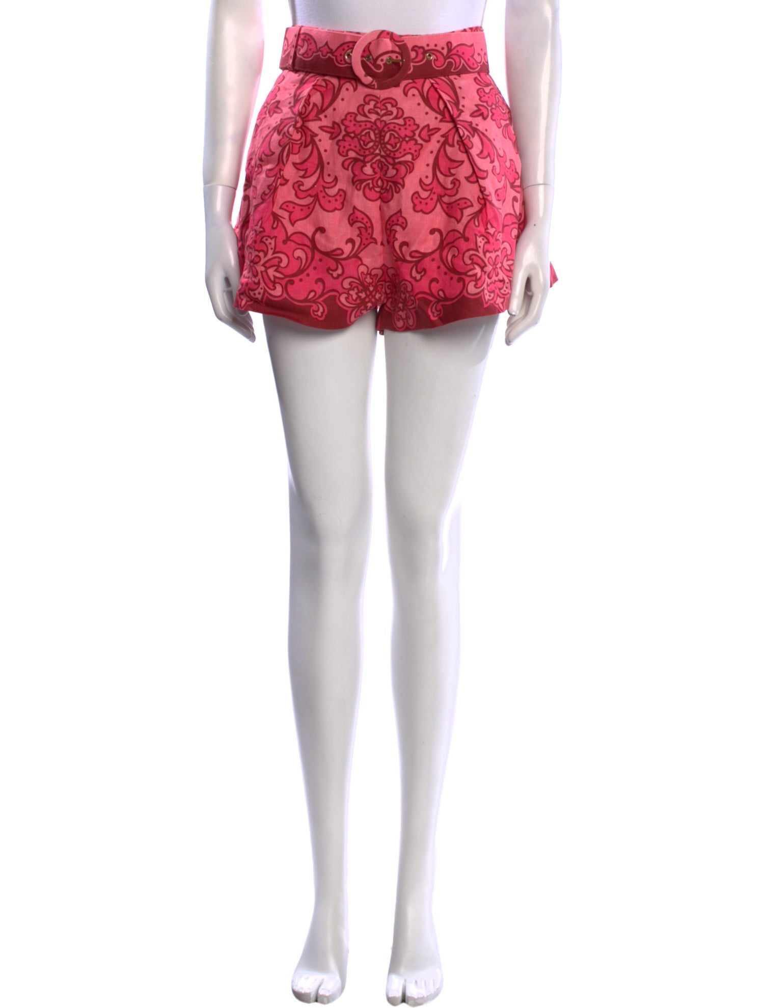 Zimmermann Linen Mini Shorts