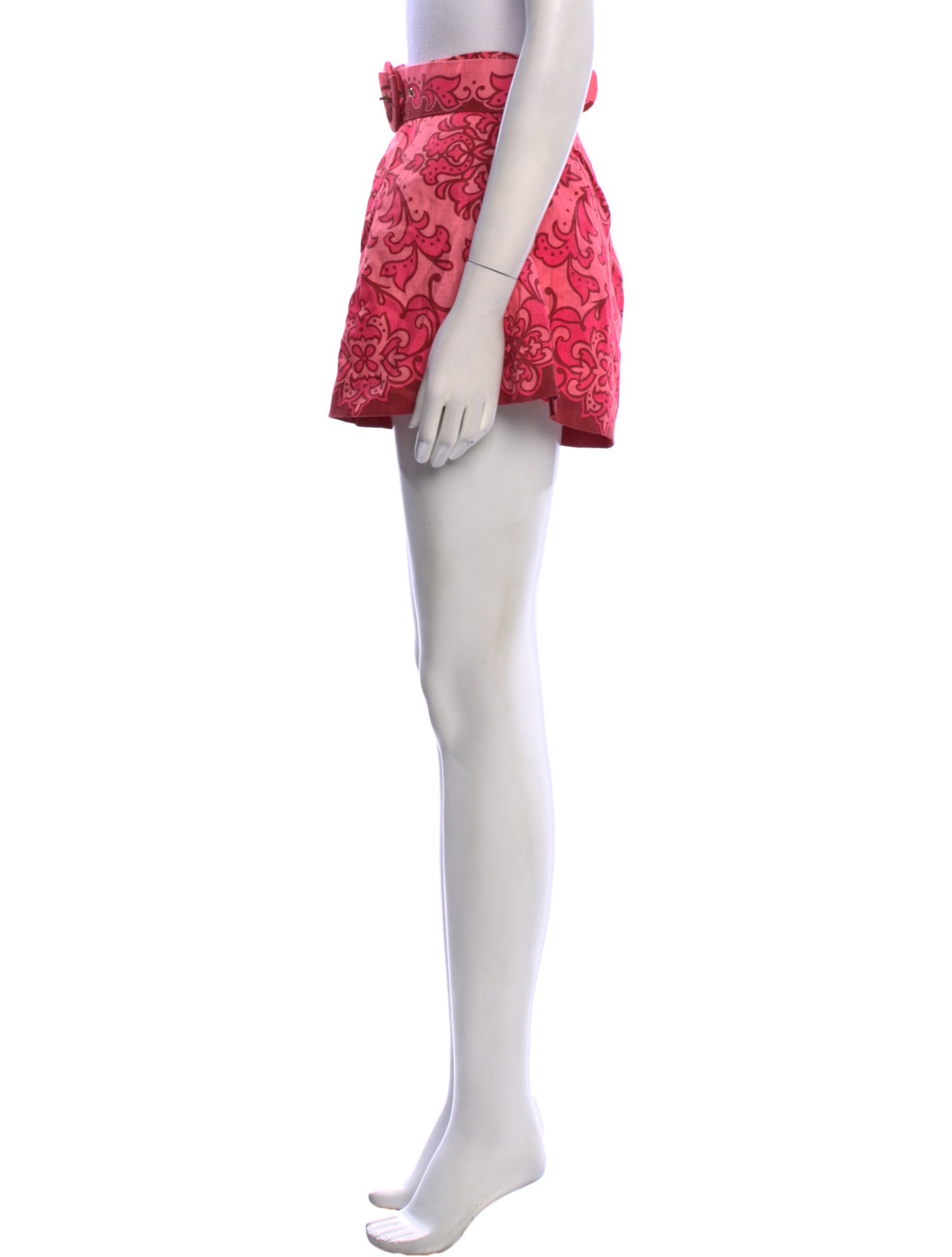 Zimmermann Linen Mini Shorts