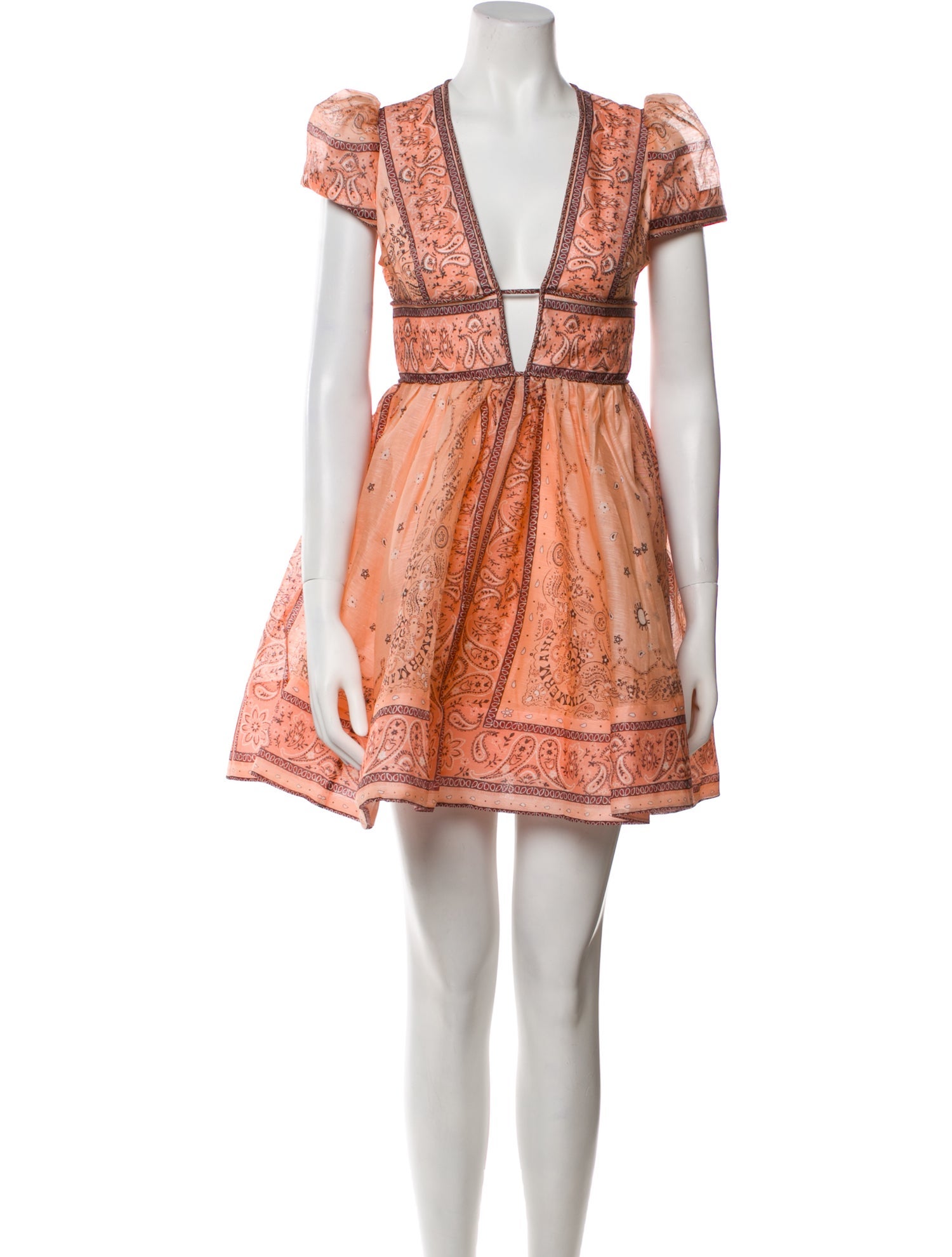 Zimmermann Linen Mini Dress