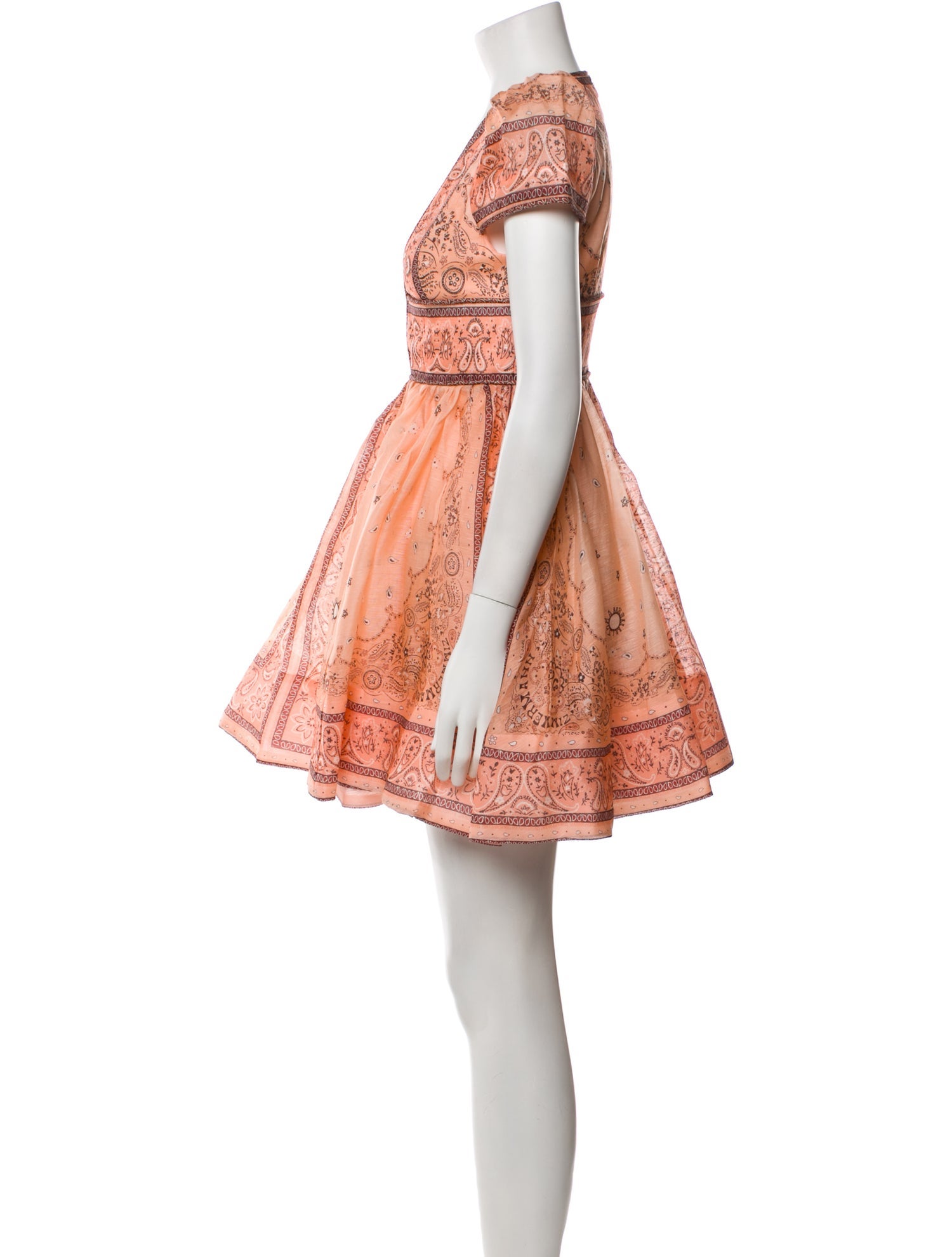 Zimmermann Linen Mini Dress