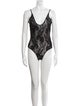 Zimmermann Nylon V-Neck Bodysuit