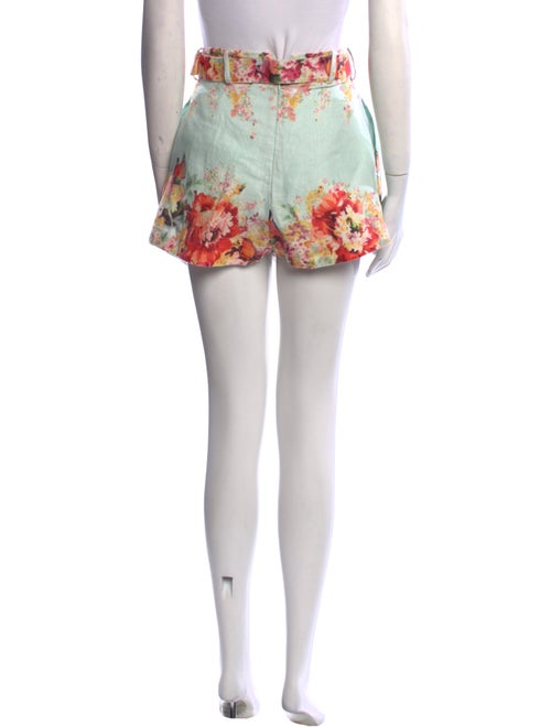 Zimmermann Linen Mini Shorts