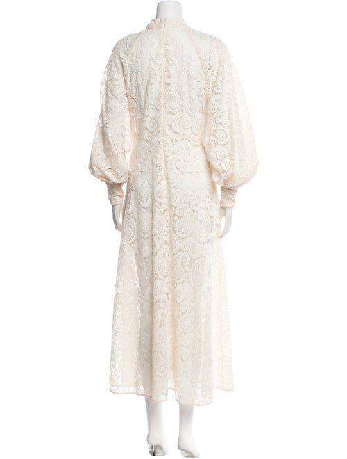 Zimmermann Lace Pattern Long Dress