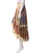 Zimmermann Floral Print Midi Length Skirt