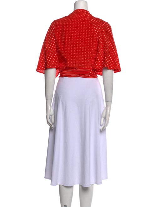 Zimmermann Silk Printed Crop Top