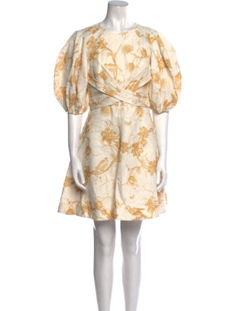 Zimmermann Linen Mini Dress