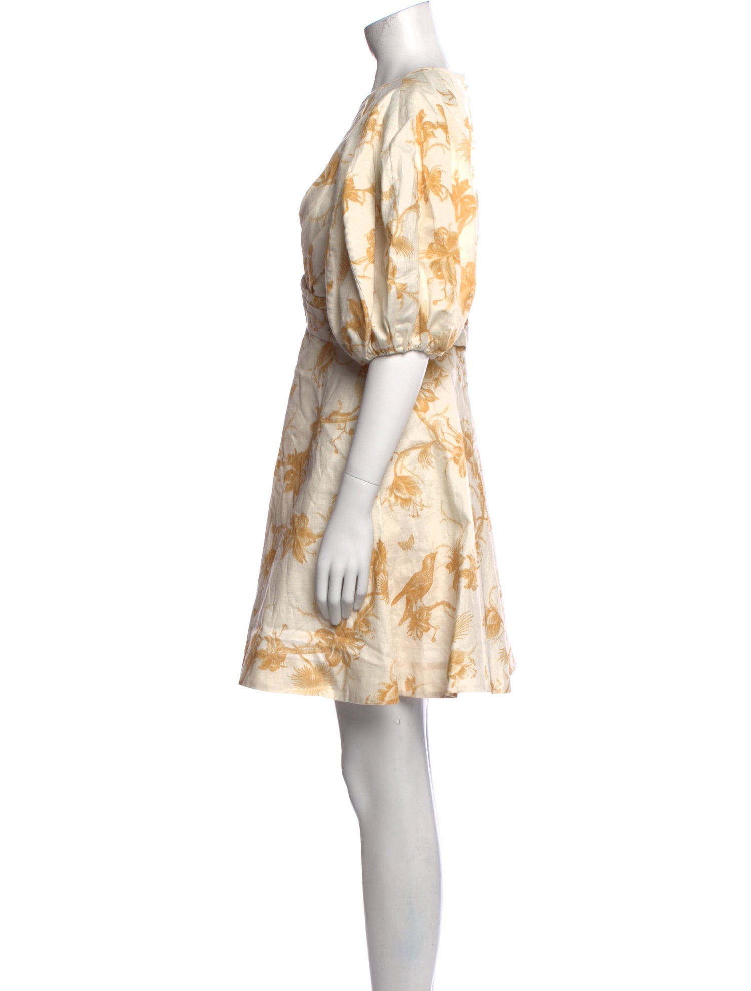 Zimmermann Linen Mini Dress