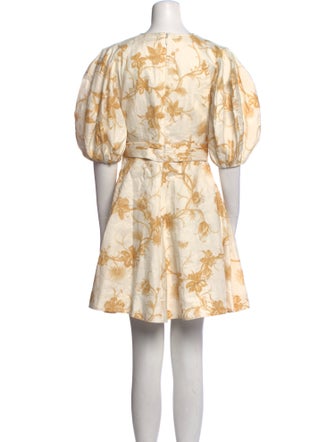 Zimmermann Linen Mini Dress