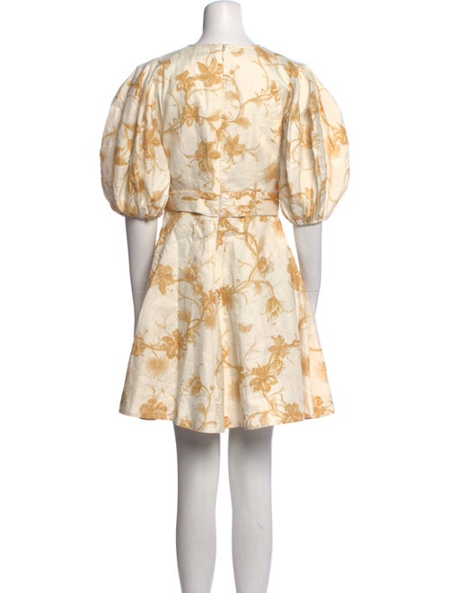 Zimmermann Linen Mini Dress