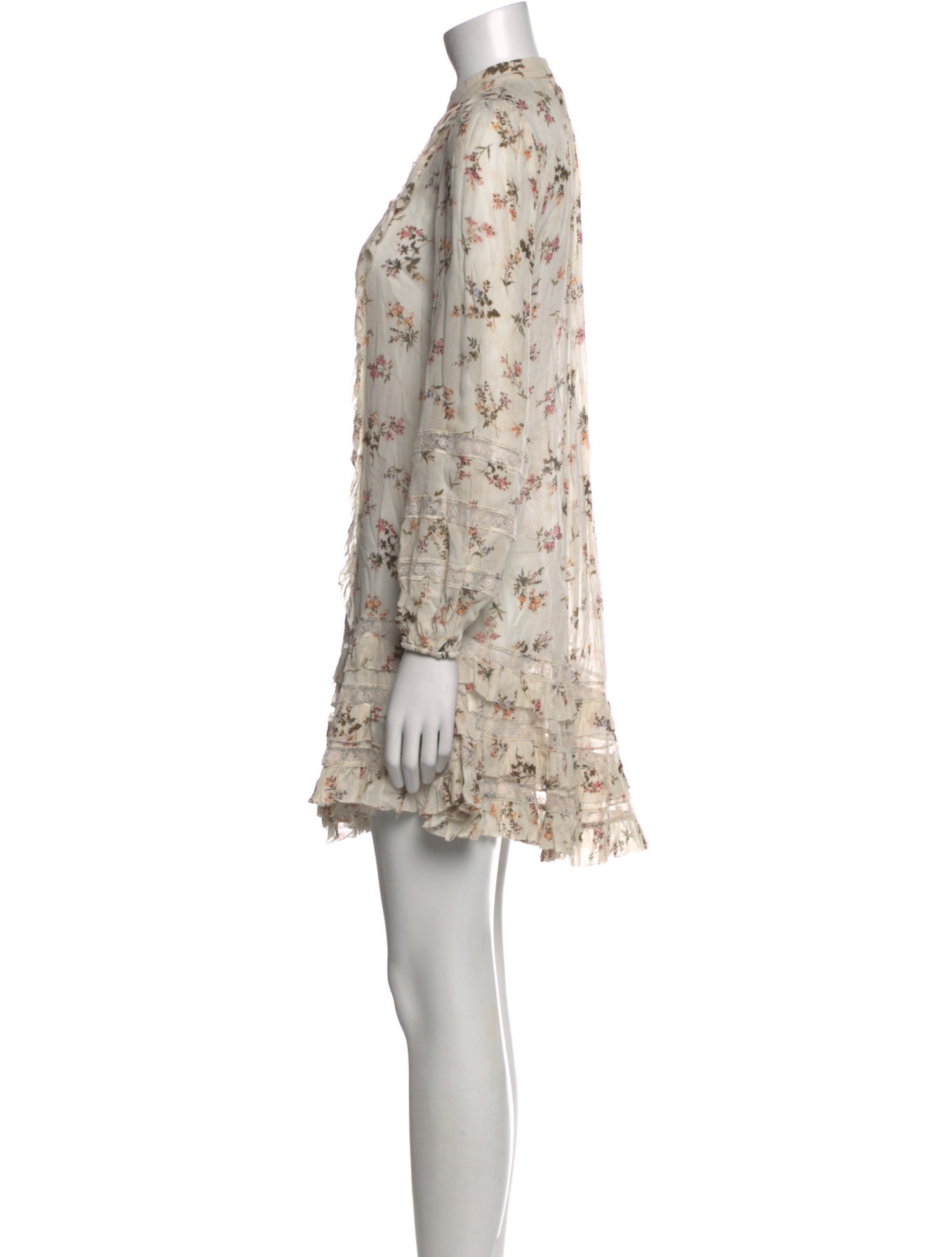Zimmermann Floral Print Mini Dress