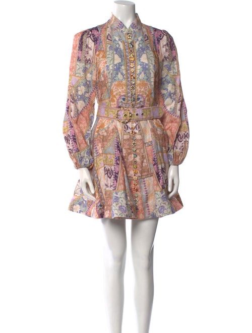 Zimmermann Linen Mini Dress