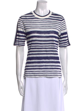 Zimmermann Linen Striped T-Shirt