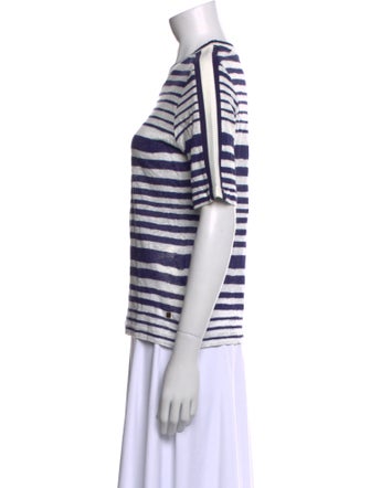Zimmermann Linen Striped T-Shirt