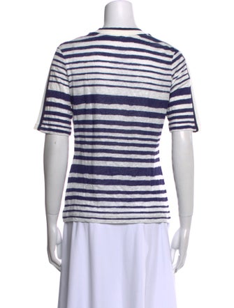 Zimmermann Linen Striped T-Shirt